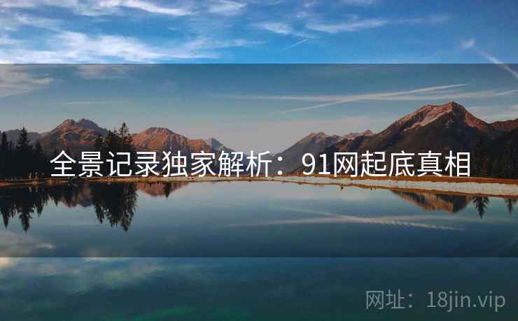 全景记录独家解析：91网起底真相